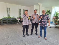Sambang Kamtibmas Polsek Menteng, Jalin Silaturahmi ke Kediaman Ketua Komisi VI DPR RI Anggia Ermarini