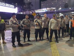 Patroli Bersama Tiga Pilar Menteng di Bundaran HI, Sinergi Jaga Jakarta Tetap Kondusif