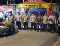 Patroli Tiga Pilar Menteng, Sinergi Jaga Jakarta Aman dan Kondusif Di Kalipasir