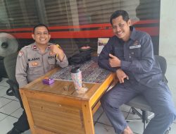 Bhabinkamtibmas Pegangsaan Gelar Patroli Dialogis, Jaga Kamtibmas Lewat Cooling System di Gedung AGP