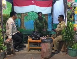Polisi dan Satkamling RW 08 Bersinergi Jaga Lingkungan di Kemayoran