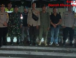 Wujudkan Keamanan Wilayah, Polsek Kemayoran Gelar Patroli dan Penjagaan Bersama Warga di Posko Jaga Jakarta