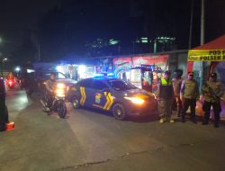 Patroli Tiga Pilar Menteng Sisir Perbatasan Kwitang–Kalipasir, Jaga Jakarta Aman Kondusif