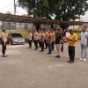 Kanit Propam Pimpin Apel Patroli Kesetiaan Jaga Jakarta Aman ke Sentra Perekonomian Wilayah Johar Baru