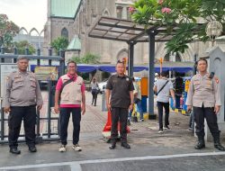 Penjagaan Dan Pelayanan Polri, Amankan Ibadah Mingguan di Gereja Abbalove