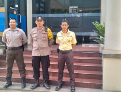 Jaga Jakarta, Bhabinkamtibmas Kwitang Sambangi Bank Artha Graha
