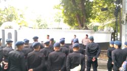 Apel Pengamanan Polsek Menteng Antisipasi Unras di Kantor Komnas HAM