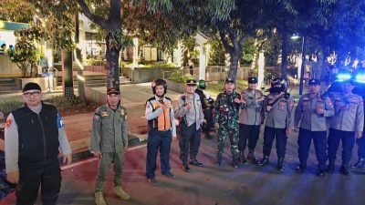 Jaga Jakarta Kondusif, Tiga Pilar Menteng Gelar Patroli Malam Dan Pemantauan di Simpang Sarinah