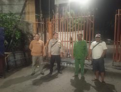 Patroli Dini Hari Polri Sambang Awak Kamling Dan Warga di Gunung Sahari Utara