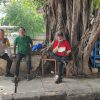 Konsultasi Dan Imbauan Polri Dan Warga di Pasar Baru