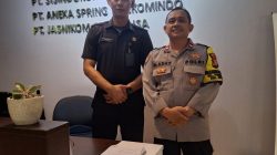 Bhabinkamtibmas Pegangsaan Ajak Security Graha Sisindokom Perkuat Keamanan