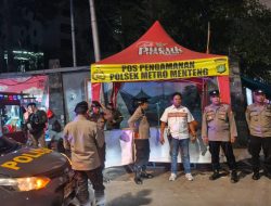 Jaga Jakarta Di Perbatasan Kalipasir Bersama Patroli 3 Pilar Menteng, Antisipasi Tawuran dan Kejahatan Malam Hari