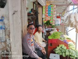 Polisi Patroli dan Cooling System di Pasar Gembrong, Wujudkan Jaga Jakarta Aman