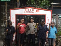 Sambang Pos Kampling RW 01 Galur, Polsek Johar Baru Perkuat Sinergi Warga untuk Jaga Jakarta Aman