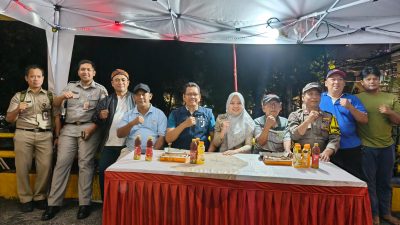 Posko Jaga Jakarta, Polisi Bersama 3 Pilar dan Warga Perkuat Sinergi Jaga Jakarta Aman di Johar Baru