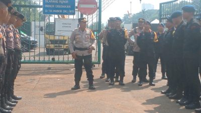 157 Personel Dikerahkan Amankan Aksi Unjuk Rasa di Sapta Pesona, Gambir