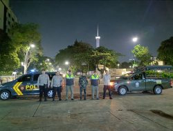 Patroli Tiga Pilar Cegah Gangguan Kamtibmas di Area Umum 24 Jam Sawah Besar