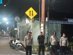 Patroli Dini Hari, Polsek Johar Baru Antisipasi Guantibmas Kewilayahan