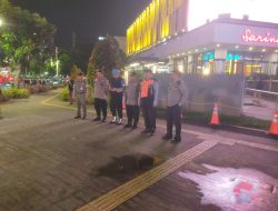 Patroli Tiga Pilar Menteng di Simpang Sarinah, Tegaskan Komitmen Jaga Jakarta Aman Kondusif