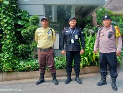 Patroli Dialogis Bhabinkamtibmas Gondangdia di Kantor DPP Partai NasDem