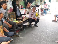 Bhabinkamtibmas Cideng Patroli dan Sambangi Warga, Ajak Kolaborasi Jaga Kamtibmas