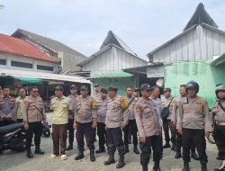 Polsek Johar Baru Gelar Patroli Antisipasi Penjarahan di Sentra Ekonomi, Wujud Nyata Upaya Jaga Jakarta Aman