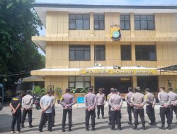 Apel Kesiapsiagaan di Polsek Johar Baru: Antisipasi Gangguan Kamtibmas, Dukung Jaga Jakarta Aman