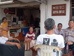 Bhabinkamtibmas Kebon Kelapa Sambangi Pengurus RW 03, Perkuat Sinergi Jaga Kamtibmas