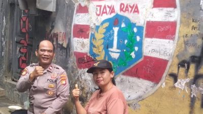 Patroli Dialogis di Galur, Polisi Ingatkan Warga Cegah Tawuran demi Jaga Jakarta Aman