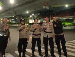 Patroli Dini Hari, Polsek Johar Baru Antisipasi Guantibmas demi Jaga Jakarta Aman