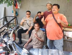 Sambang Pemukiman, Kapolsubsektor Kayu Awet Imbau Warga RW 01 Johar Baru Jaga Jakarta Aman