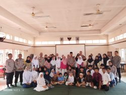 Polres Metro Jakarta Pusat Gelar Kegiatan Jumat Barokah, Santuni Anak Yatim di Panti Asuhan Putra Setia