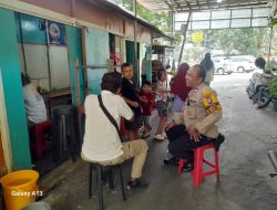 Polisi Sambangi Warga RW 01 Gambir, Perkuat Sinergi dan Jaga Kondusivitas Wilayah