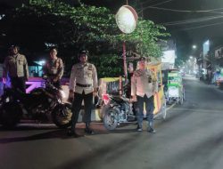 Patroli Cipta Kondisi Polsek Johar Baru, Antisipasi Guantibmas di Tengah Malam Demi Jaga Jakarta Aman