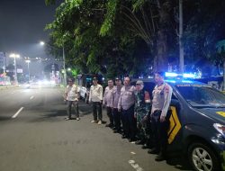 Tiga Pilar Sawah Besar Bergerak Jelang Dini Hari, Antisipasi Gangguan Kamtibmas