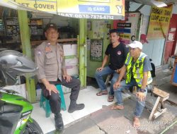 Sambang Warga Galur, Bhabinkamtibmas Perkuat Cooling System dan Antisipasi Gangguan Kamtibmas
