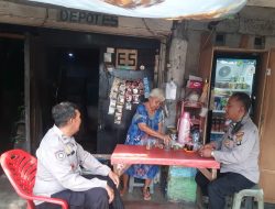 Polsek Senen Gelar Patroli Mobile dan Sambang Warga, Antisipasi 3C dan Kejahatan Jalanan