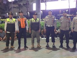 Patroli Tiga Pilar Menteng di Bundaran HI, Antisipasi Kejahatan Malam dan Gangguan Kamtibmas
