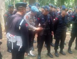 Kapolsek Sawah Besar Pimpin Apel Gabungan Pengamanan Aksi Unjuk Rasa di Gambir