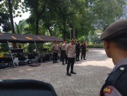 Apel Pengecekan Pasukan, Polisi Siap Amankan Aksi Unjuk Rasa Peringatan Hari Demokrasi Internasional