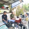Patroli Bhabinkamtibmas Gunung Sahari Utara, Di Pos Keamanan Wilayah