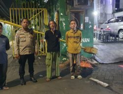 Polsek Sawah Besar Gencarkan Patroli Subuh di Pasar Baru