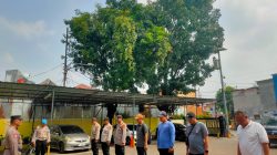 Polsek Johar Baru Gelar Apel Persiapan Patroli di Sentra Ekonomi dan Pusat Keramaian