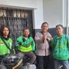 Bhabinkamtibmas Pegangsaan Ajak Pengemudi Ojol Jaga Kamtibmas dan Tertib Lalu Lintas