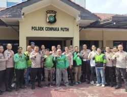 Polsek Cempaka Putih Gelar Coffee Morning Bersama Ojol, Wujudkan Sinergi untuk Harkamtibmas
