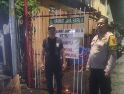 Bhabinkamtibmas Johar Baru Sambangi Poskamling RT 15/RW 01, Perkuat Sinergi Keamanan Warga