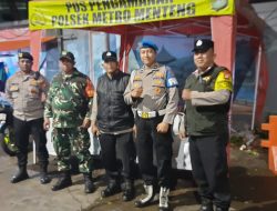 Sinergi Patroli Tiga Pilar di Perbatasan Kwitang- Kalipasir, Wujudkan Menteng Aman dan Kondusif