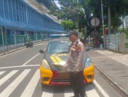 Polisi Gelar Strong Point di Stasiun Juanda, Antisipasi 3C dan Kejahatan Jalanan