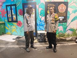 Ngopi Bareng Warga di Satkamling, Polisi Ajak Kompak Jaga Lingkungan