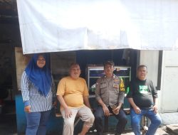 Bangun Silaturahmi, Bhabinkamtibmas Ajak Warga Galur Bersama Jaga Jakarta Aman